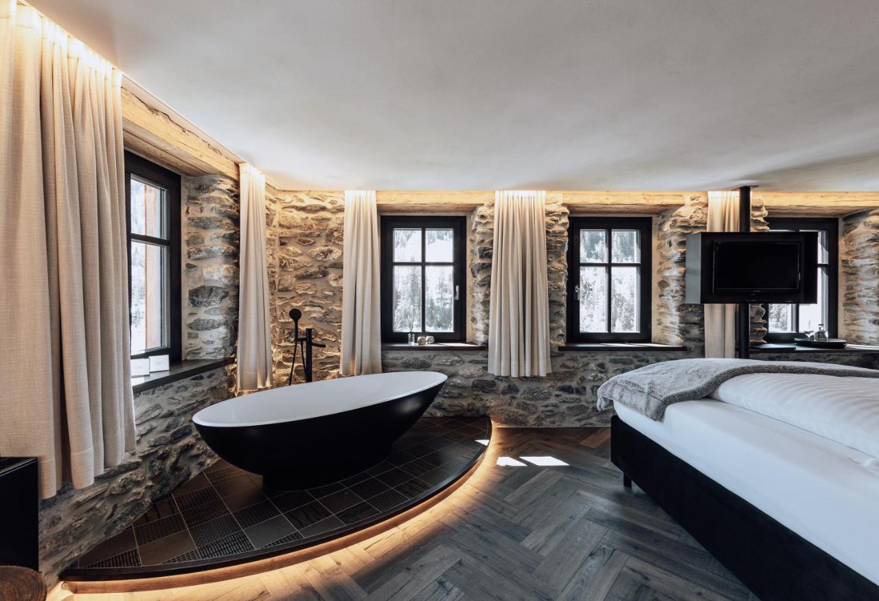 Laret Private Boutique Hotel - Adults Only Samnaun Kültér fotó