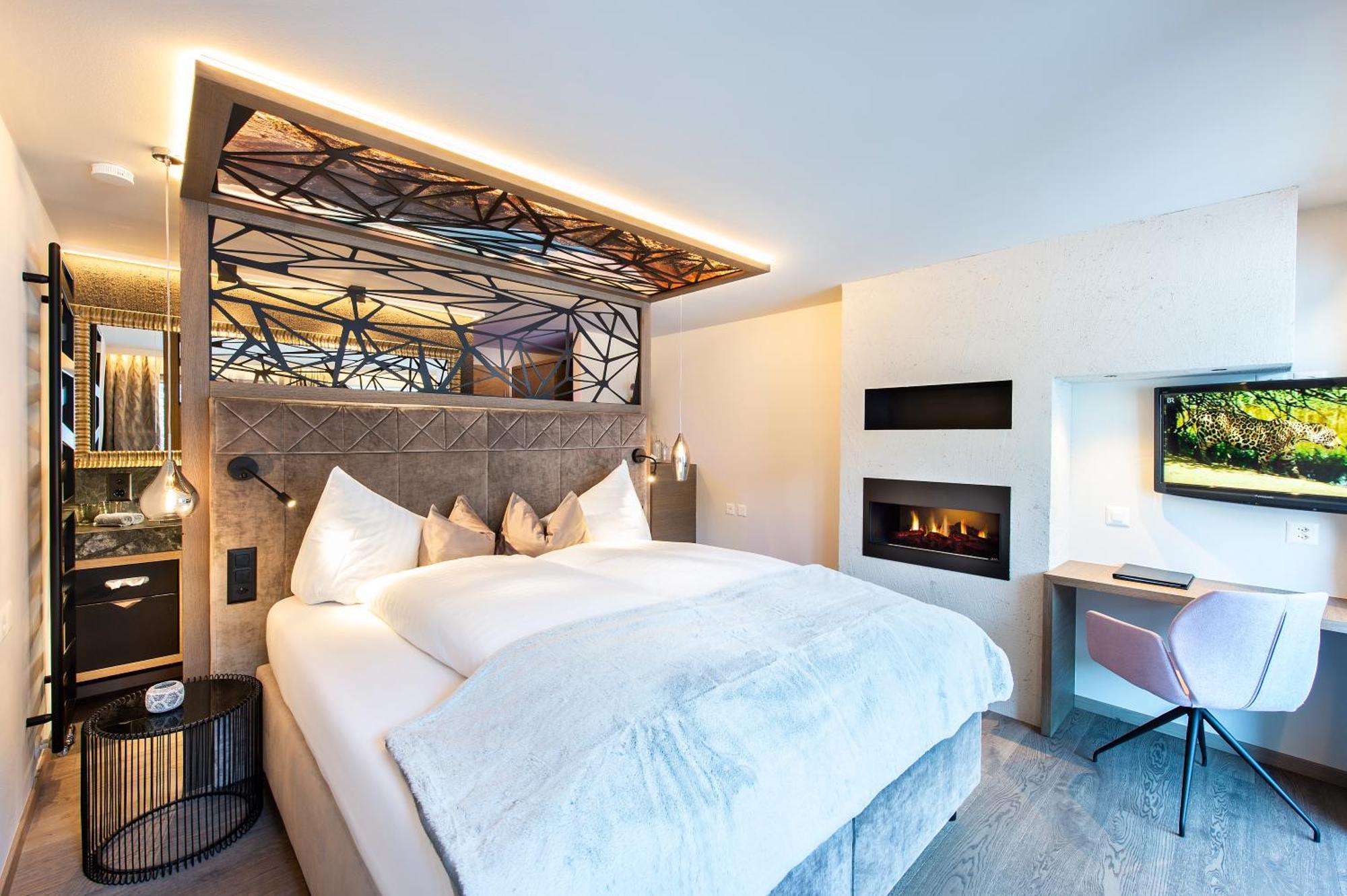 Laret Private Boutique Hotel - Adults Only Samnaun Kültér fotó