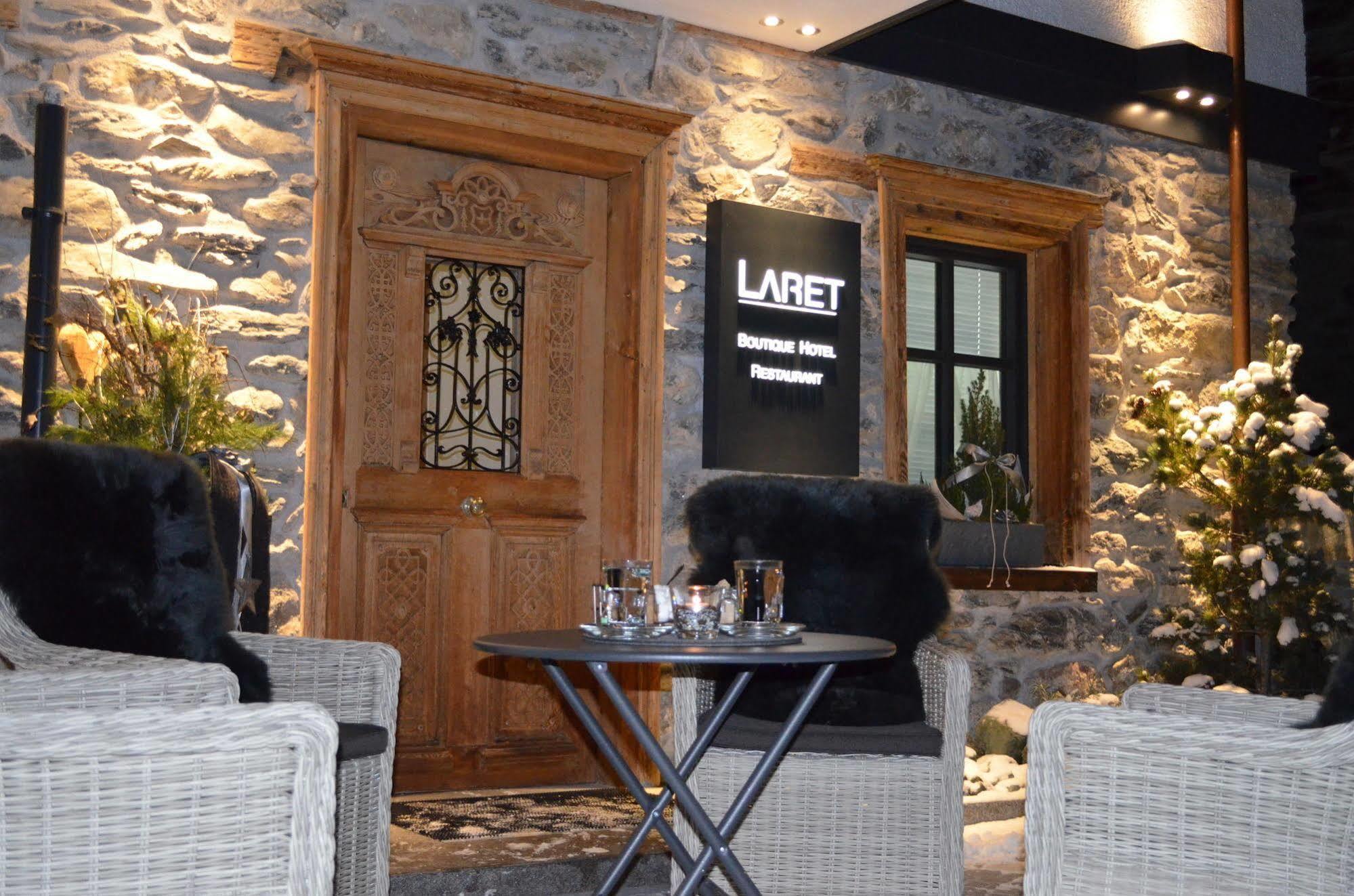 Laret Private Boutique Hotel - Adults Only Samnaun Kültér fotó